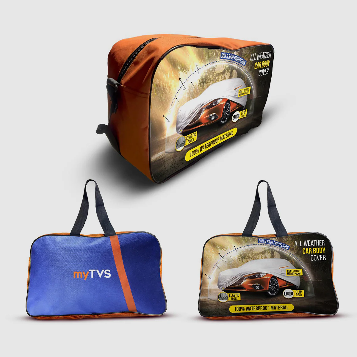 100% Waterproof Car Body Cover For Datsun Ready Go Plus - Image 4