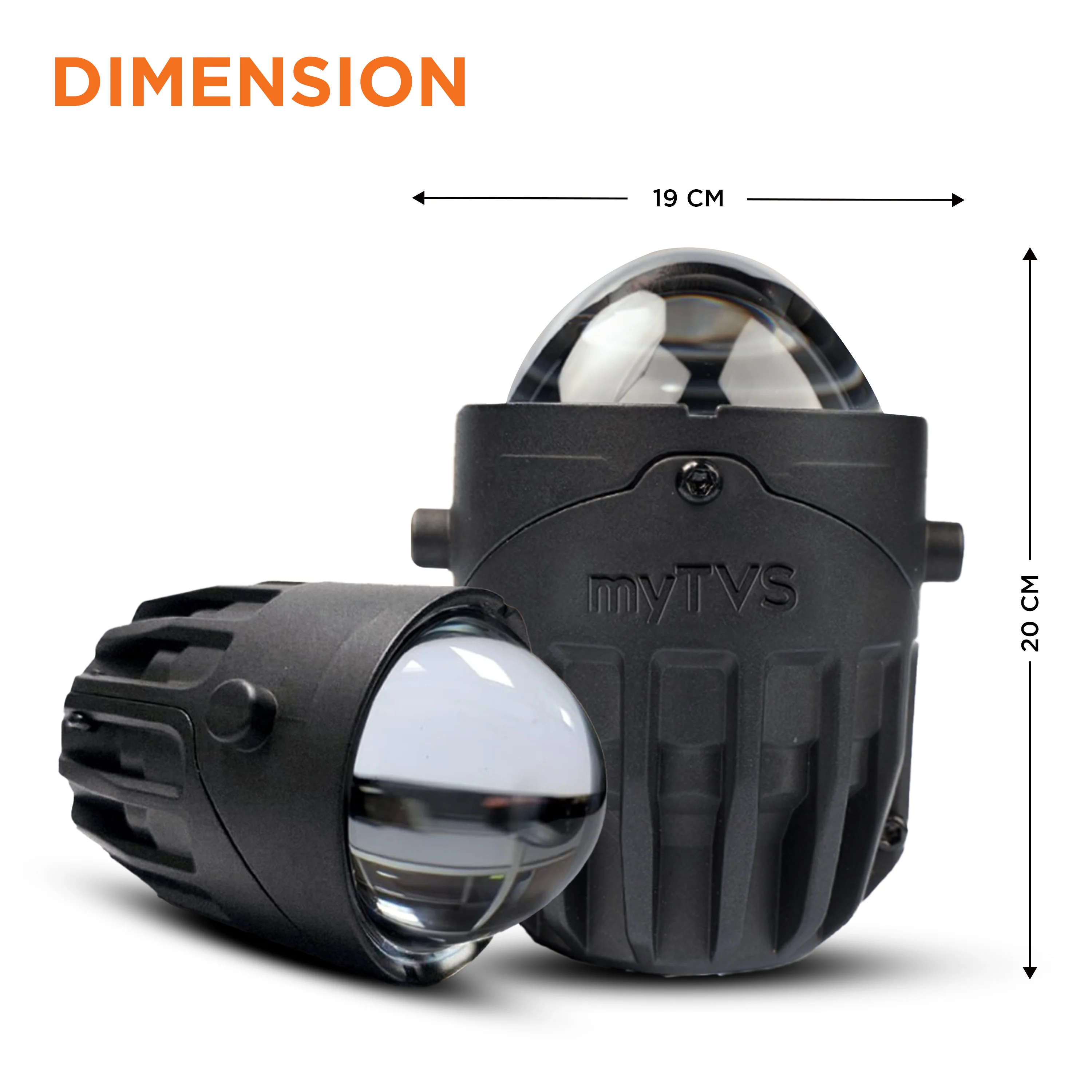 MPLFL - 01 myTVS Projector Fog Light 100W 2 inch with HD lens - Image 3