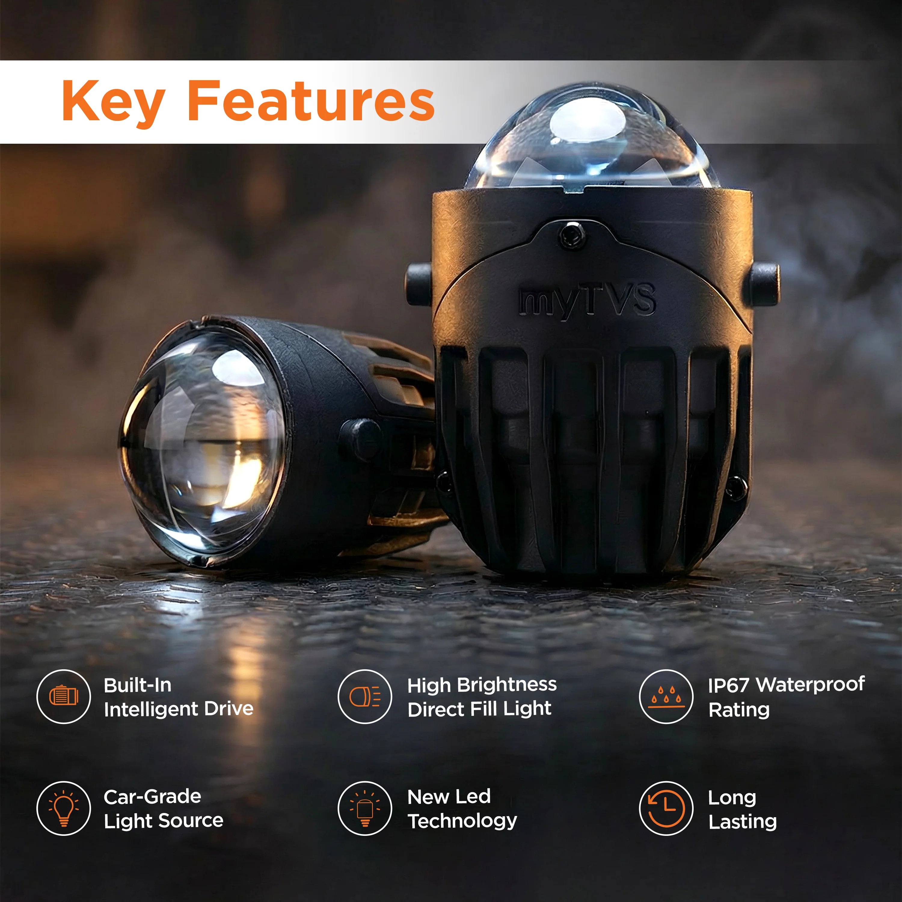 MPLFL - 01 myTVS Projector Fog Light 100W 2 inch with HD lens - Image 4