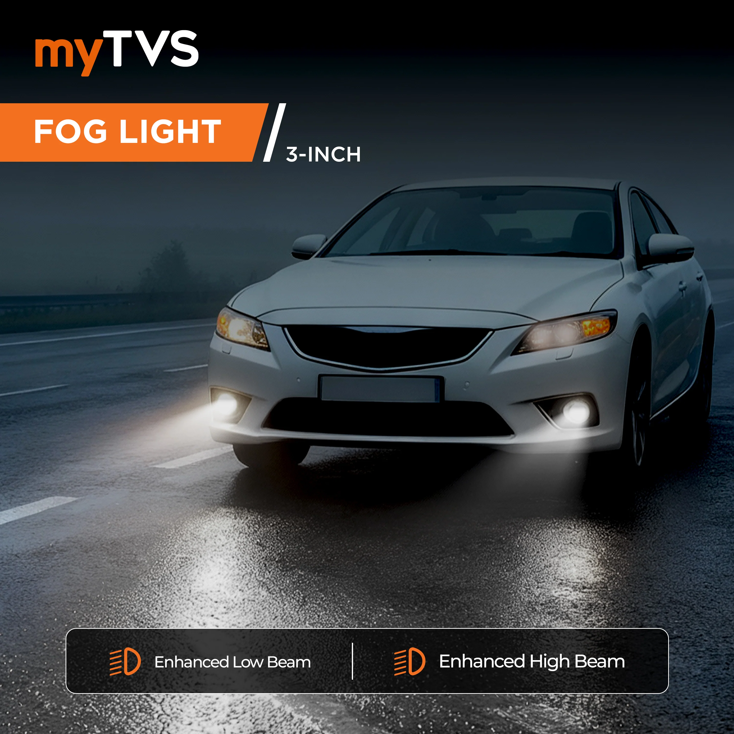 MPLFL - 04 myTVS Projector Fog Light 110W 3 inch with one eye lens - Image 2