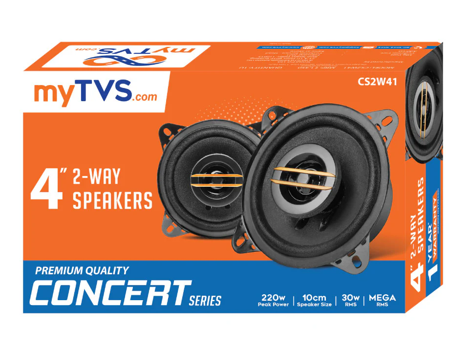 myTVS CS2W41 4inch 2 Way Car Speaker - Image 2