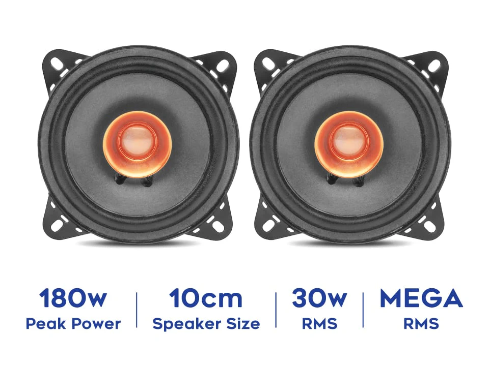 myTVS CSDC41 4inch Dual Cone Car Speaker - Image 2