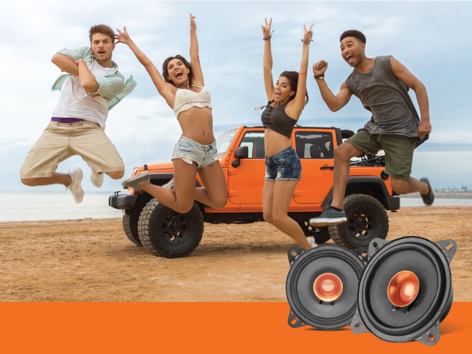 myTVS CSDC41 4inch Dual Cone Car Speaker - Image 3