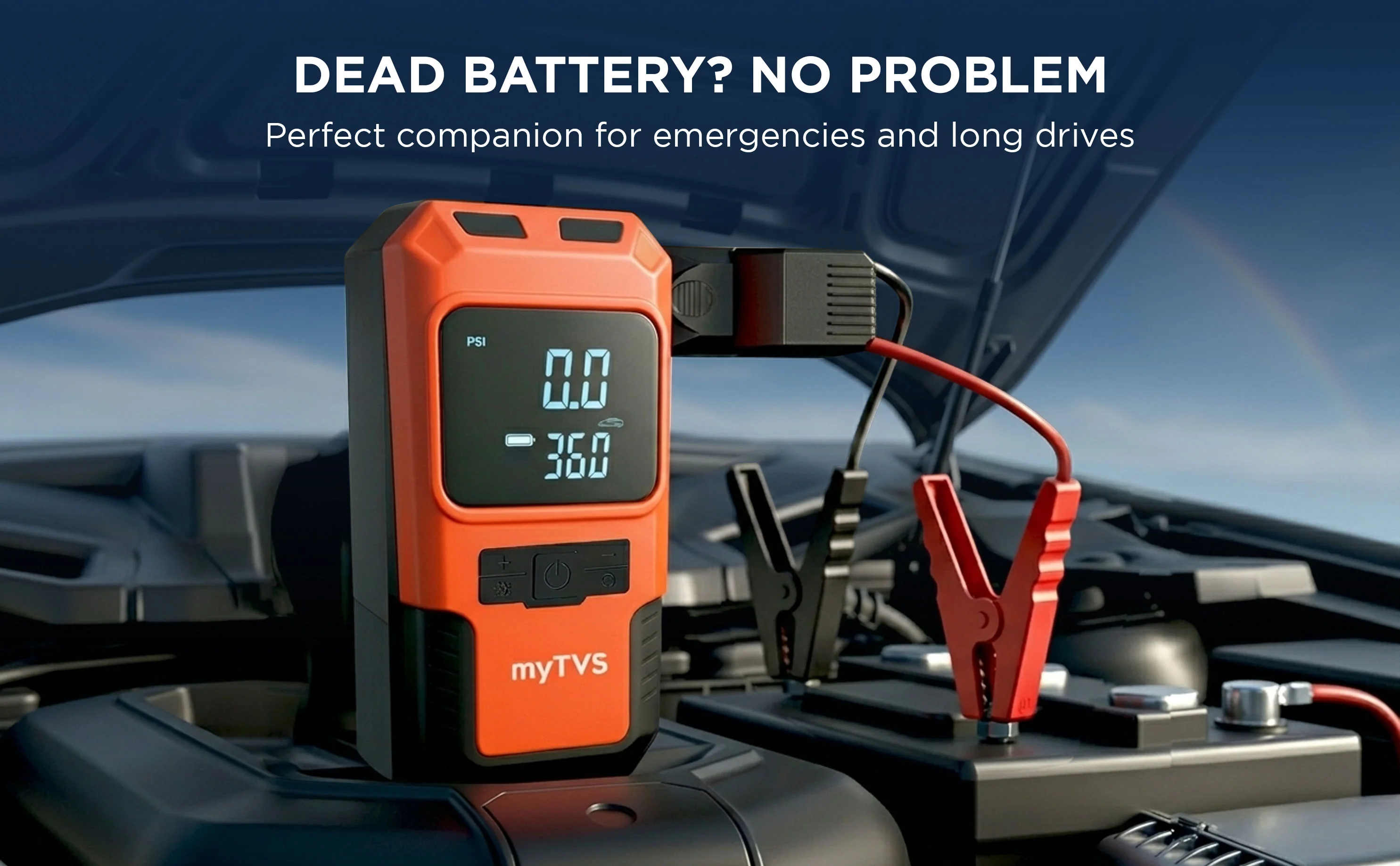 tyre inflator & dashcam