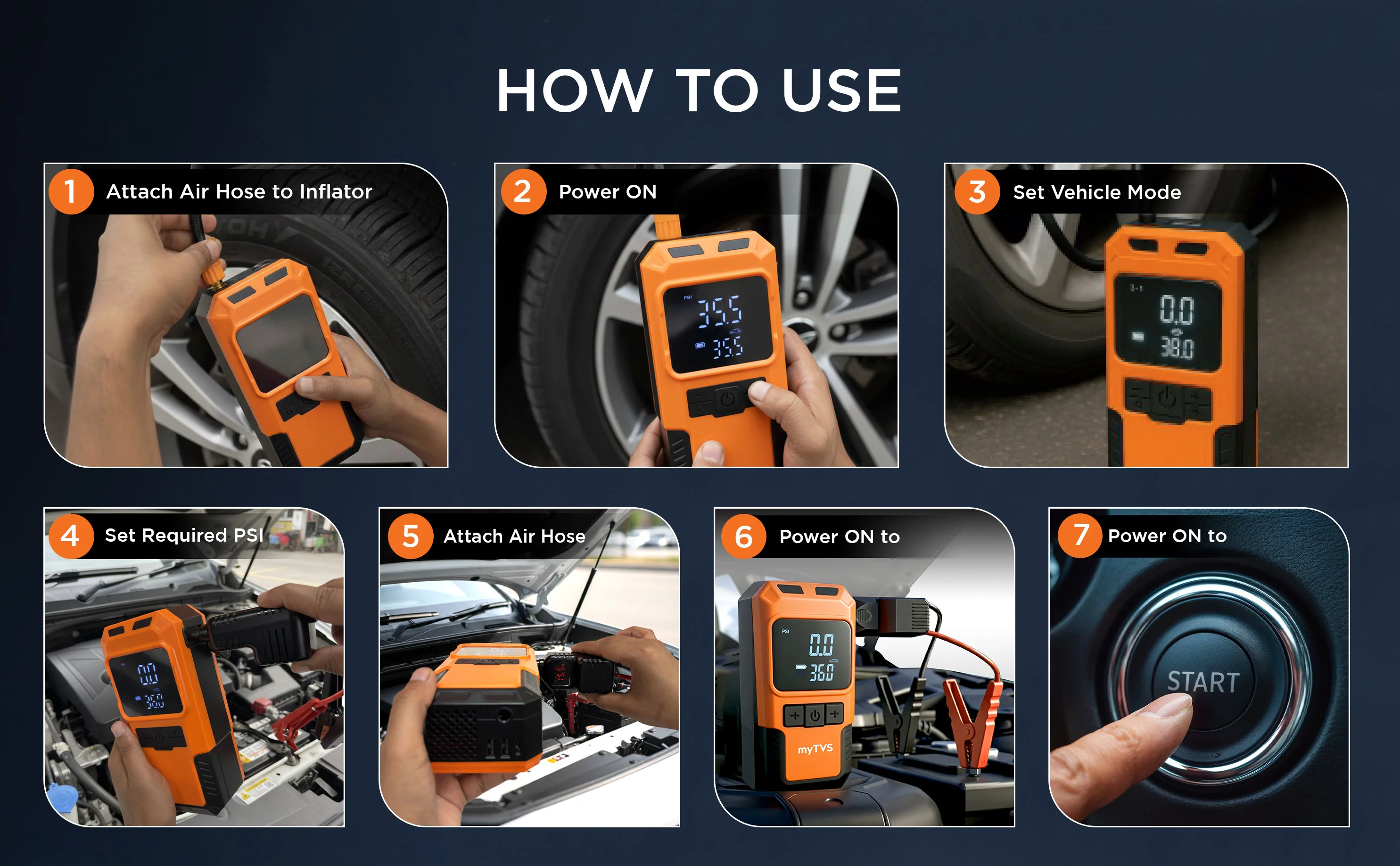 tyre inflator & dashcam - Image 3